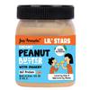 Jus' Amazin Lil Stars Peanut Butter with Jaggery (325g) | Yummy, Clean & Nutritious Peanut Butter for Kids | 90% Peanuts, mildly sweetened with Jaggery | No Hydrogenated Fats, No Refined Sugar, No Chemicals | Clean Nutrition | Dairy-Free view 1