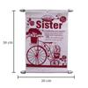 Saugat Traders Rakhi Gift Set for Sister | Scroll Card with Perfume and Chocolate Box | Rakhi Return Gift for Younger Sister, Elder Sister view 3