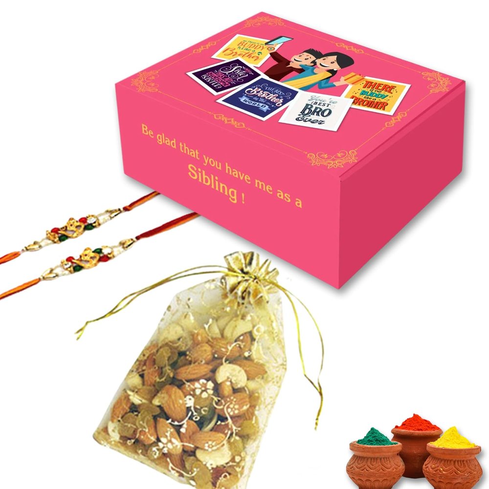 Bay Nut Premium (h-7) Assortment Of Nuts & Dried Fruits|Festival Gift For Family & Friends|Pack Of 200G|Combo Pack Of Almonds,Cashews,Raisins,Pista|Festive Celebration