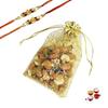 Bay Nut Premium rakshabandhan Hamper for Brother (h-6) 200 gm assorted dryfruits,bhujia, rakhi, card,rolichawal view 3