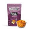 Appeatoz Jowar Puffs - Desi Chat | Roasted, Not Fried | Gluten-Free & High Protein | No Added Sugar | Healthy Snack for Kids & Adults | Sorghum-Based | Baked Grain Snack | Pack of 5 view 3