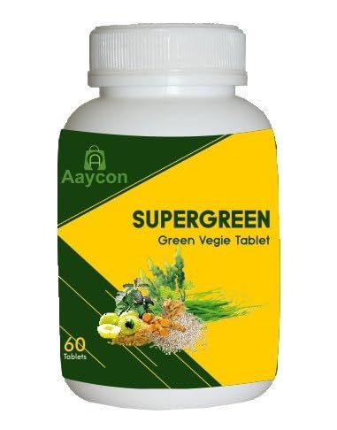Aaycon Natural Green Nutrition Tablets 60 Tablets Pack Of 4