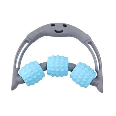 7Seas 3 Balls Massager Acupressure Roller Pain Relief Handheld Body Massage for Legs, Shoulder, Neck, Calf, Thigh, Back, Waist Relaxer for Men Women (1Pcs) (Multicolor)
