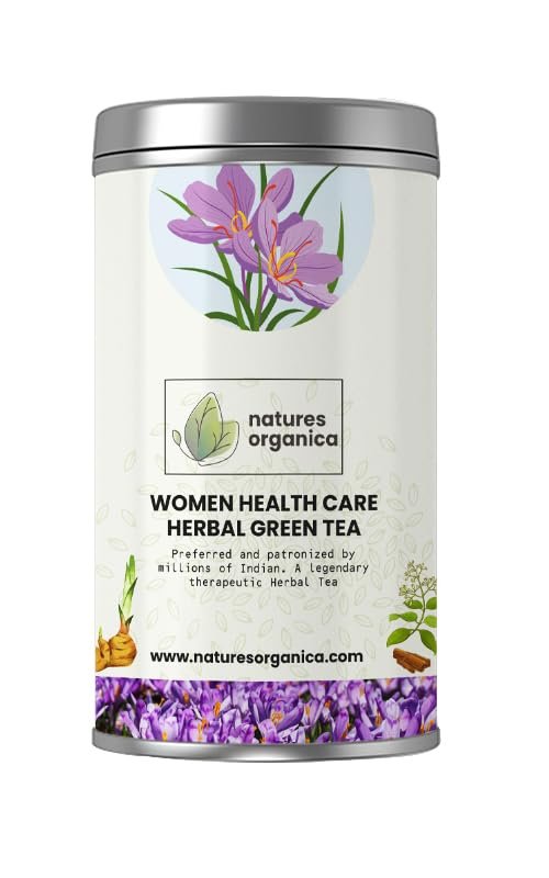 Natures Organica Women Health Care Tea With (with Shatavari and Ashoka) 100gms | Support for Harmonal Balance & Regular period Cycle
