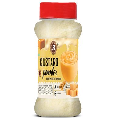 Brew Lab RIch & Creamy Custard Powder Butterscotch | Gluten Free Good Source Of Energy | 100 g