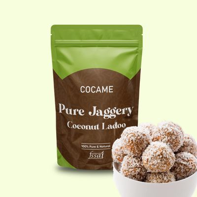 Coconut laddu | bellam kobbari undalu | healthy home made coconut sweet balls | jaggery coconut laddu - 500 grams(Pack of 2)