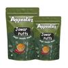 Appeatoz Jowar Puff - Magic Masala Masti | Slow Roasted Millet Snack | Gluten-Free | No Transfat | No Added Sugar | Crispy Healthy Snack for Travel, Movie Time, Picnic | Pack of 2 view 1