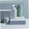 Cabilock 2pcs Box Toothpaste Storage Case Toothbrush Holder Storage Cup Bathroom Tumbler Toothbrush Case Bathroom Accessories Toothbrush Cup Cylinder White - Lovers view 4