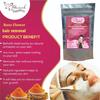 BLUEJACK Herbal Rose Flower Instant Painless Hair Remover Waxing Powder For All Hair & Skin Types (100gm) view 3