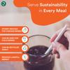 ECO SOUL [6 mm, 100 Count] Biodegradable Paper Straws | Eco-Friendly Compostable Sustainable Disposable Drinking Straws | Cocktail Cold Drink Juice Non-Bendable White Straws (Regular) view 3