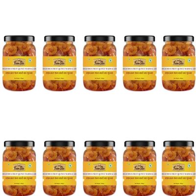 4 Kg - Combo Pack - 10 in 1 - Bahi Honey Murabba - Quince Fruit Marmalade - Made With Rock Sugar & Honey- 400gm each