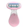 LOOM TREE Women Razor Non Slip Handle Shaving Razor Beauty Razor Portable Women Shaver Pink view 1