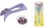 Dharam Creation Combo Eyebrow Face and Body Hair Threading Removal System Tweezers kit lining,Spring face,Chin 1 Epilator With 10 Thread & Reusable Face Razor for Women Facial Hair- 3 Razors view 1
