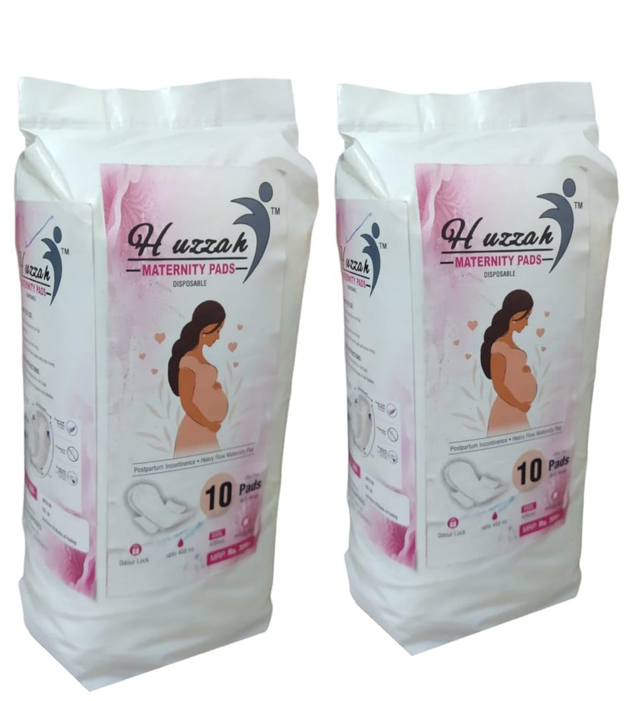 After Delivery Pads For Womens- 20 XXXL Size Rash Free Maternity Pads For Moms- Combo (1+1)