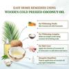 Aaswad 1liter Coconut Cold pressed oIl view 4