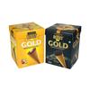 Pure Temptation Gold Chocoblast - Waffle Cone Chocolates - Birthday Party Return Gift Distribution | Pack of 2 Chocolate Box with Flavours - 50% Dark Chocolate (10 pcs) & Hazelnut Chocolate (10 pcs) view 1