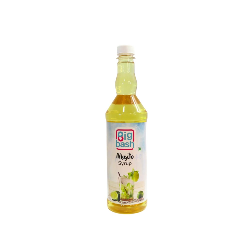 Big bash Mojito Flavoured Syrup Mixer for Mocktails, Cocktails, Drinks, Juices, Beverages- 750 ml