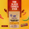 Best Cart-Happy shopping Special Tapioca Stick Kerala Special Spicy Tapioca Sticks | Kappa Chips | Kappakkolli | 1.2 kg = 300 GMS x 4 Pack = 1.2 kg view 2