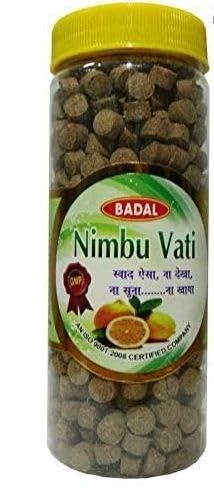 Badal Nimbu Vati 200Gm (Pack Of 2) Digestive Churan Goli | Nimbu Vati Pachak Churan Goli Candy | Hajma Churan