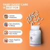 Autoimmunity care Dairy Digest Care | 9X Advanced Enzymes for Milk + Dairy + Lactose Intolerance | Milk & Dairy Digest, Digests Lactose, Dairy Proteins and Fats | 60 Veg Capsules view 4