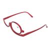 Ubersweet Makeup Glasses, Magnifying Glass, Acrylic PC Frame, Magnifying Makeup Glasses Stylish Switchable for Daily Use (+3.00) view 1