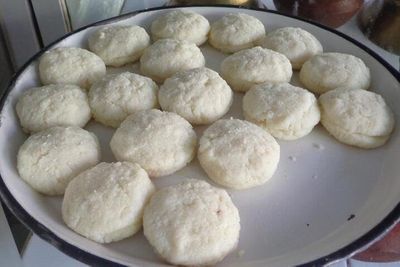 Pure Natural Coconut monda - Old Secret Behind the Irresistible Taste of Traditional Monda Sweet (healthy snacks) - 500 Gm