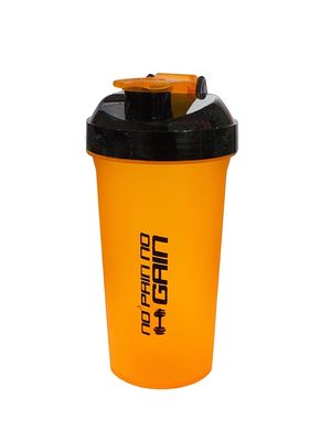 ANKEV Protein Shaker bottle for Gym, Pro Shaker Mixer Ball, Ideal for Protein, Preworkout and BPA Free Material Sipper Bottle (700 ML, Multicolor) (Orange)