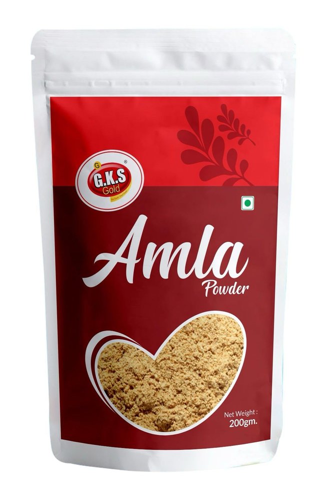 G.K.S GOLD Organic Amla Powder for Hair Growth,Gooseberry Powder for Immunity(200 Grams)