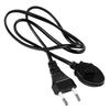 HAPPY E Hot Water Bag Cable/Electric Pain Relief Heating Bag Charger Cable, Black (Pack of 2) view 1