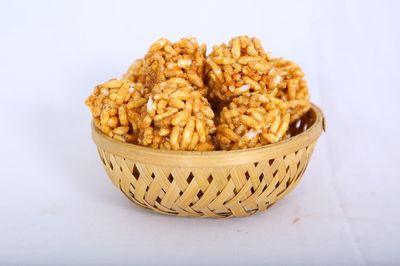 NammaAMUCHI Puffed Rice Balls Candy,Traditional Indian Sweets Kadalai Mittai- 12 Counts- 300 Grams(Jar Pack)