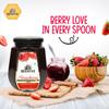Beehive Strawberry Jam 500g - All-Natural, Delicious Spread with Real Fruit Ingredients, 216 Calories Per 100g, Perfect for Toast, Pancakes & Pastries view 3