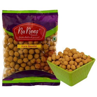NaNees Foods Kara Seedai | Spicy Seedai | Pack of 2 X 175 g