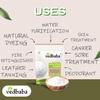 Vedbaba Alum Stone Powder - 400 GM, Fitkari | Phitkari | Canker Sores | Skin Tightening | Flower | Crystals | Aftershave | Water Purification | Facial Hair Removal (400 GM) view 3