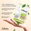 Vedbaba Alum Stone Powder - 400 GM, Fitkari | Phitkari | Canker Sores | Skin Tightening | Flower | Crystals | Aftershave | Water Purification | Facial Hair Removal (400 GM) view 4