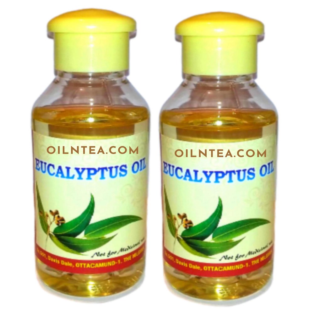 100% Pure Nilgiri (Ooty) Eucalyptus Oil, Natural & Farm Fresh Nilgiri tel For Cough & Cold, Headache, Body & Muscle & Joint Pain, Aromatherapy, Mehandi and Diffuser (200ml+200ml)