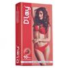 D'lay Dotted Real Feel Condoms for Men | Ultra Soft | For Extra Pleasure and satisfaction | Long Lasted, Lubricated | Strawberry Flavour Condoms - 10 (Pack of 1) view 1