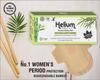 CHESTA FORMULATION New Helium Biodegradable Bamboo Premium Sanitary Pads - (Pack Of 1 * 25 = 25 Pads - XXL-330mm) Pure Cotton 100% Rash-Free-Periods Full-Day & Full-Night High Absorbent view 2