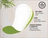 CHESTA FORMULATION New Helium Biodegradable Bamboo Premium Sanitary Pads - (Pack Of 1 * 25 = 25 Pads - XXL-330mm) Pure Cotton 100% Rash-Free-Periods Full-Day & Full-Night High Absorbent view 3