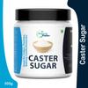 Castor Sugar|Desi Shakkar Bura|Caster Sugar|Pissi Khand|Chini Powder for Baking|White Sugar Bura|Desserts Sugar|Sulphurless Sugar|Chini Powder for Baking-Jar (300g) view 2