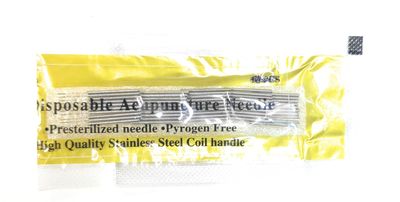 ACi Acupuncture Sujok MAC Needles 0.18 X 7 for Single Use & Bestest Needle for Acupunture Sujok Treatment (Pack of 20Packet = 1000 Needless)