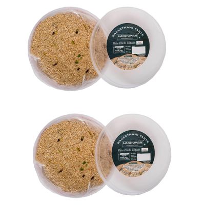 MANBHAWAN Pista Elaichi Til patti Beawar 500 * 2 |Til Gud Patti |Sesame Jaggery Pista Patti |India traditional sweets