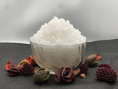AWADH- Vastu salt- Khada salt, Suddh Namak 400G- Negative energy Cleanser/Remover Sea Salt - Traditional Crystal White Salt, Village Salt, Sabut Namak, Desi Namak, Traditional Crystal White Salt