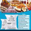 Castor Sugar|Desi Shakkar Bura|Caster Sugar|Desi Khand|Pisi Shakkar|Chini Powder for Baking|White Sugar Bura|Desserts Sugar|Sulphurless Sugar|Chini Powder for Baking - Refill Pack (200g) view 4