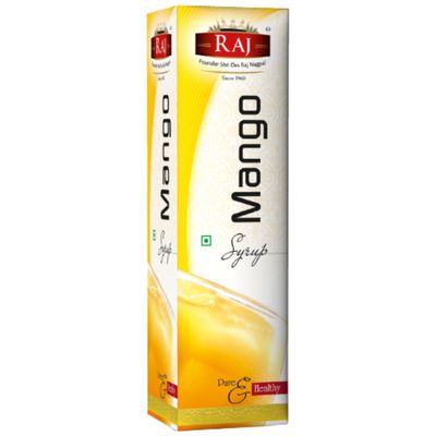 RAJ SPECIAL JEERA Syrup For Daily Refreshment Needs, Raj Specialities - 750 Ml, Kid's Favourite Drinks (Mango)
