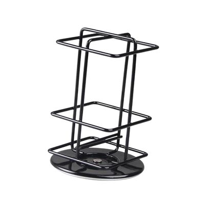 SECRET DESIRE Capsules Storage Organiser Space Saving Anti Scratch Metal Coffee Pod Holder Black