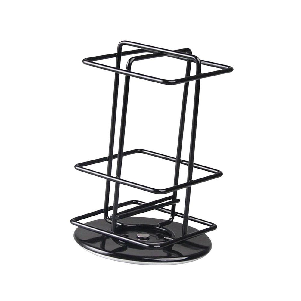 SECRET DESIRE Capsules Storage Organiser Space Saving Anti Scratch Metal Coffee Pod Holder Black