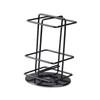 SECRET DESIRE Capsules Storage Organiser Space Saving Anti Scratch Metal Coffee Pod Holder Black view 3