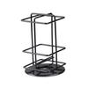 SECRET DESIRE Capsules Storage Organiser Space Saving Anti Scratch Metal Coffee Pod Holder Black view 4