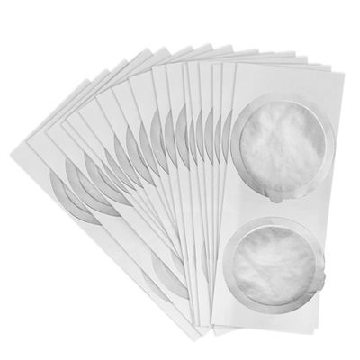 SECRET DESIRE 50x Aluminum Foil Seals Lids Self Adhesive for Reusable Capsules Coffee Pods 45mm