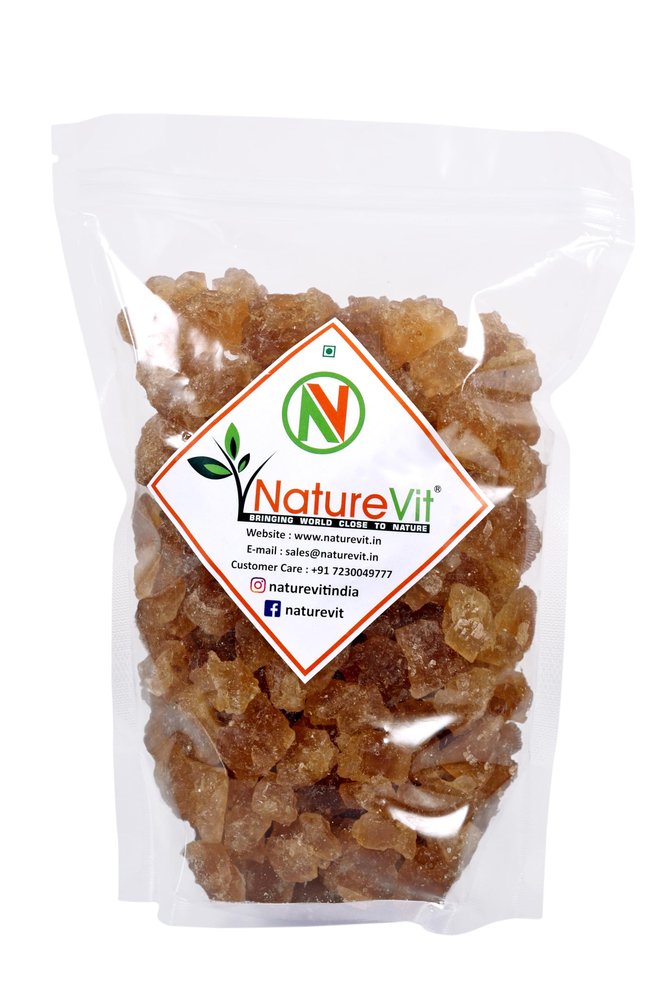 Nature Vit Khandsari Mishri, 1 Kg | Pure Mishri Sugar Candy | Rock Sugar Crystal | Brown Mishri